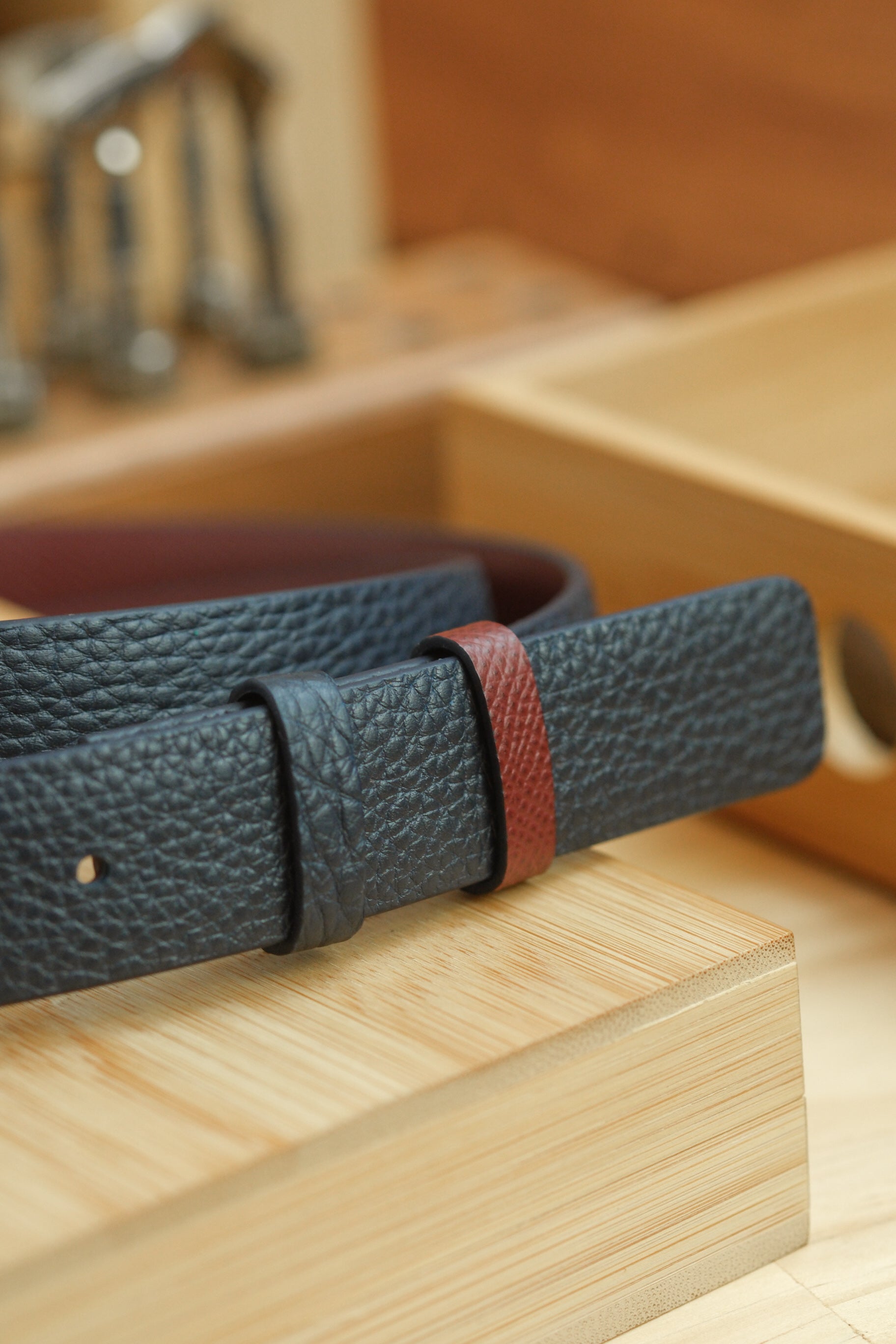 Custom BYO-Buckle Reversible Belt