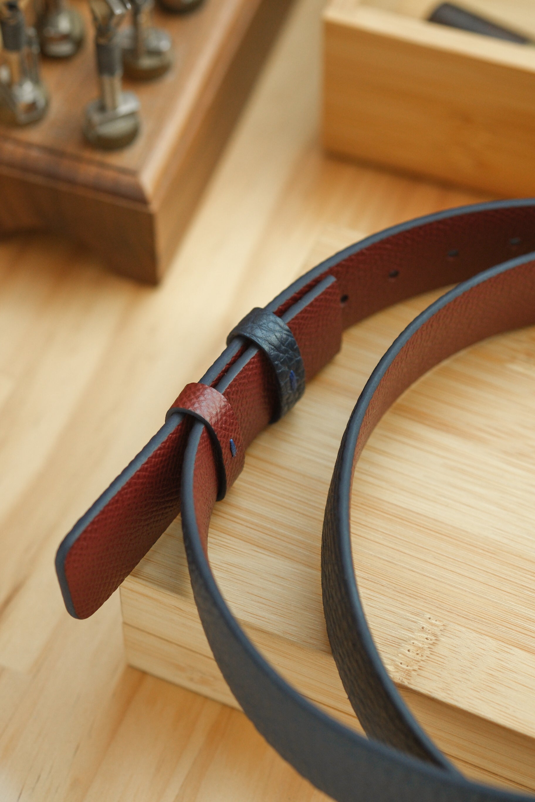 Custom BYO-Buckle Reversible Belt