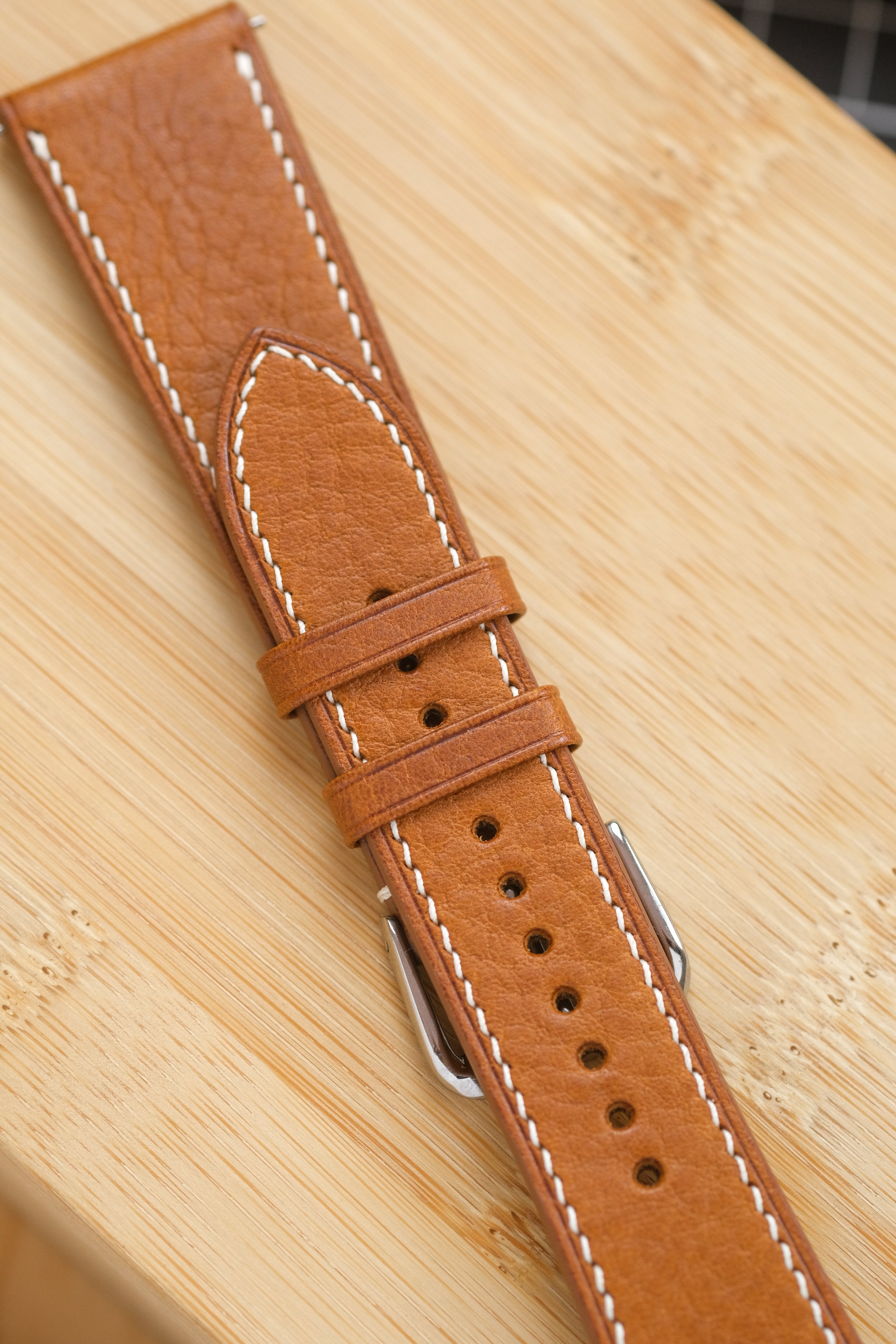 Whiskey Vachetta Cowhide Leather Strap
